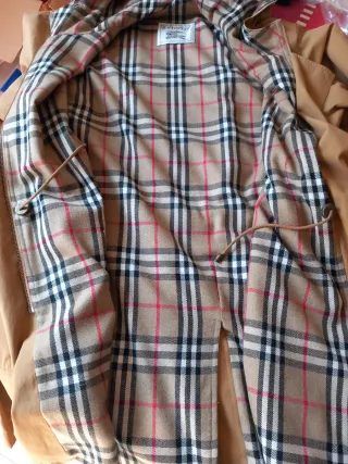 Gabardina Burberry Mujer Talla L