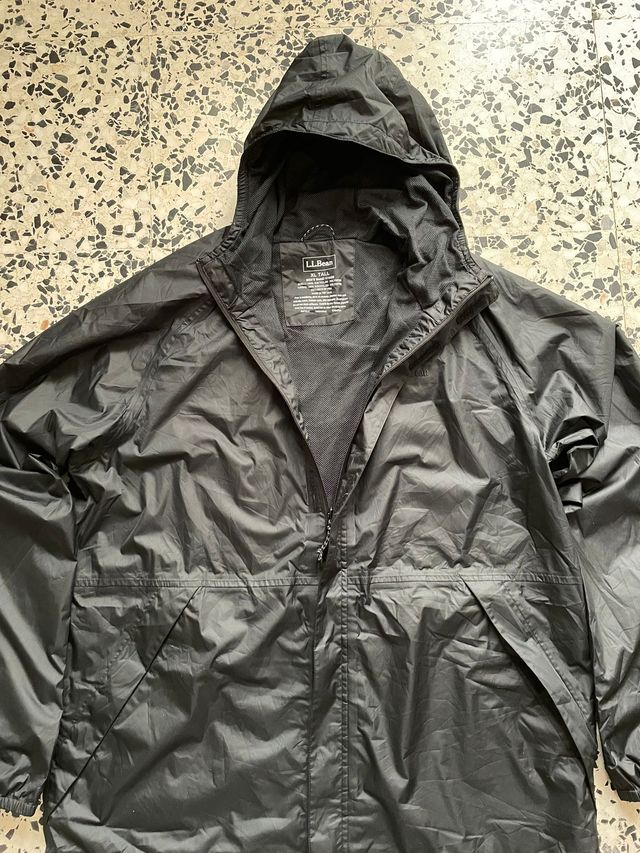 Giubbotto antivento L.L. Bean Nero Taglia XL