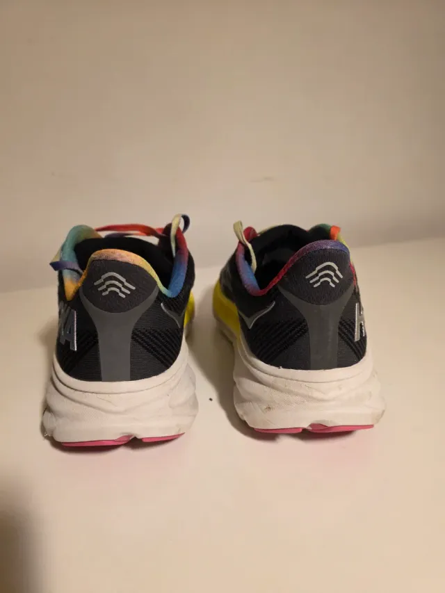 Scarpe Hoka Clifton 9 nere multicolor