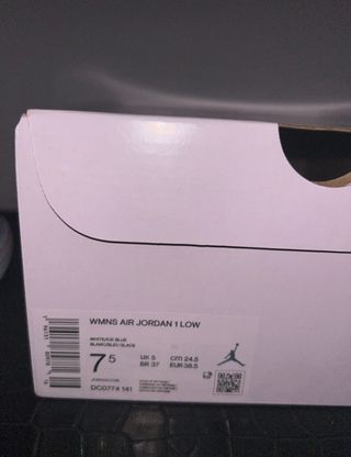 Nike Air Jordan 1 Low Blanco/Azul Hielo