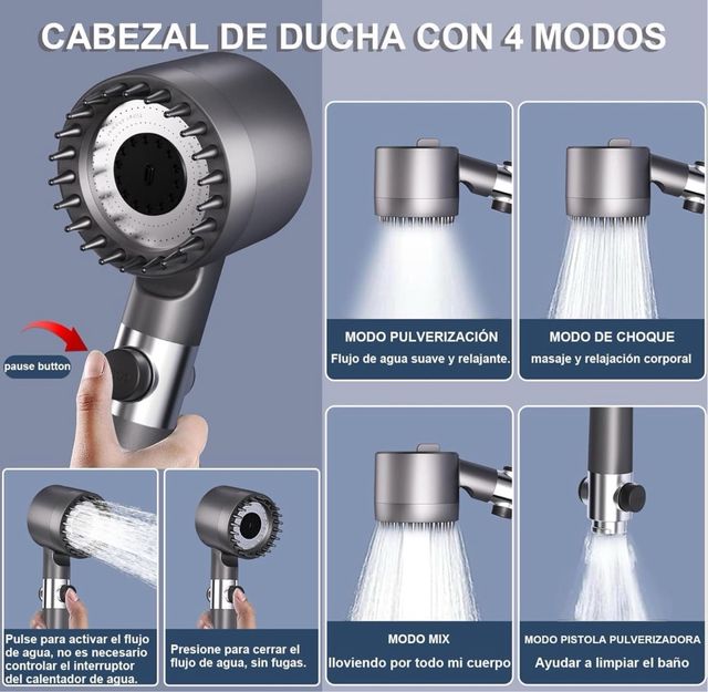 Doccia Alcachofa con Filtro Antical