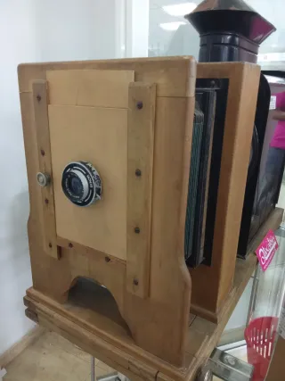 Linterna Mágica Grande Antigua