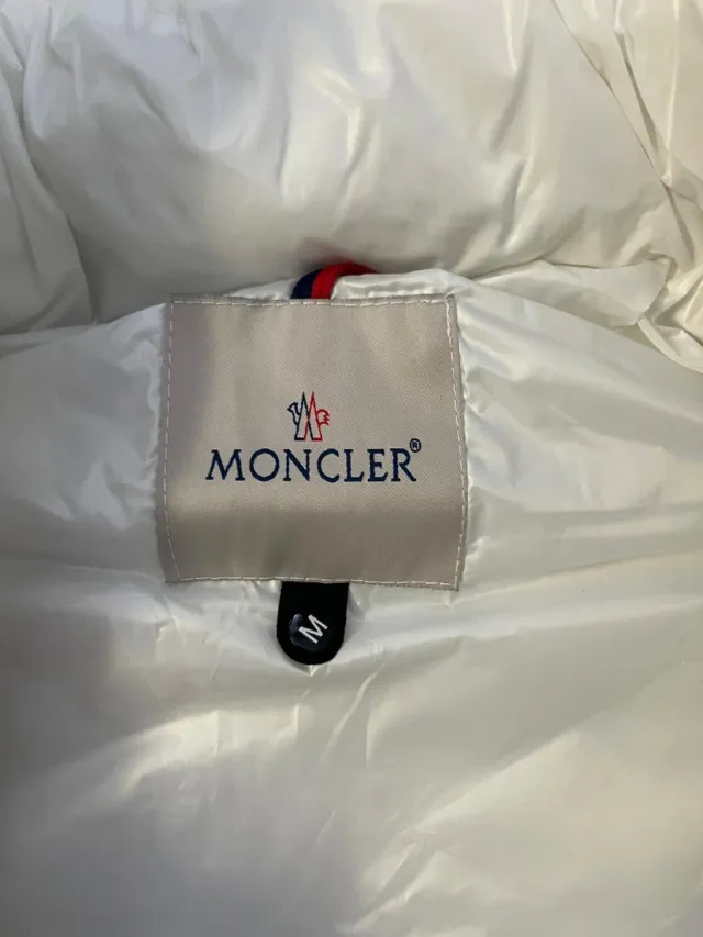 Moncler Gilet Bianco Taglia M