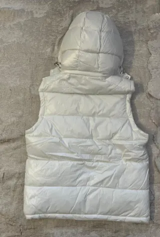 Moncler Gilet Bianco Taglia M