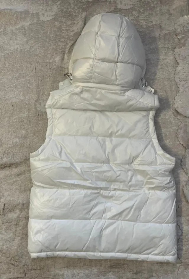 Moncler Gilet Bianco Taglia M