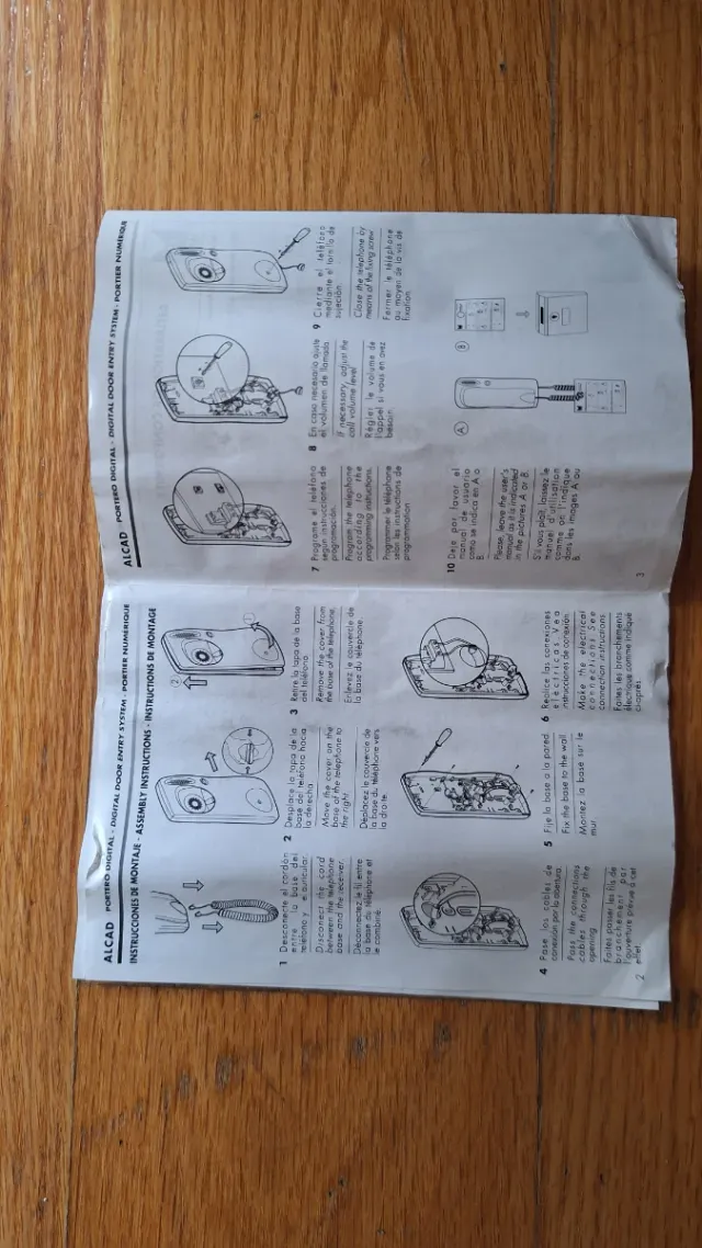 Telefonillo Alcad Digital Portero Automático