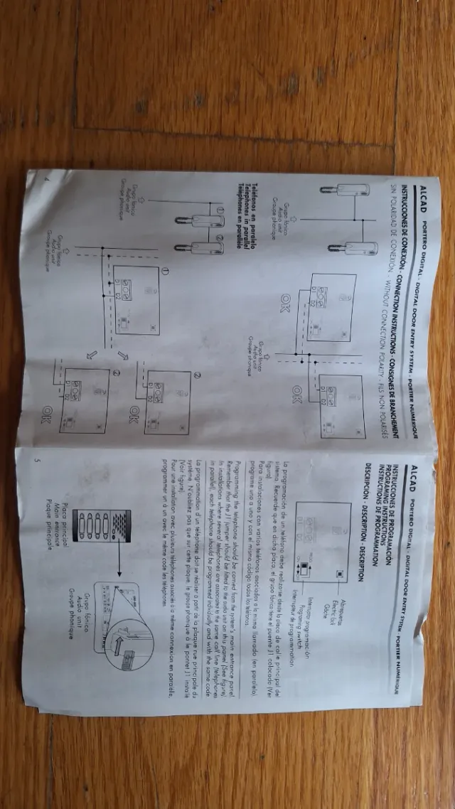 Telefonillo Alcad Digital Portero Automático