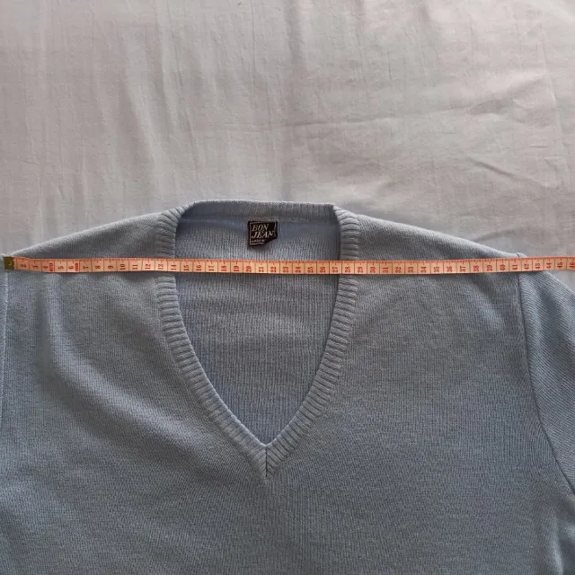 Maglia uomo BON JEANS V-neck celeste