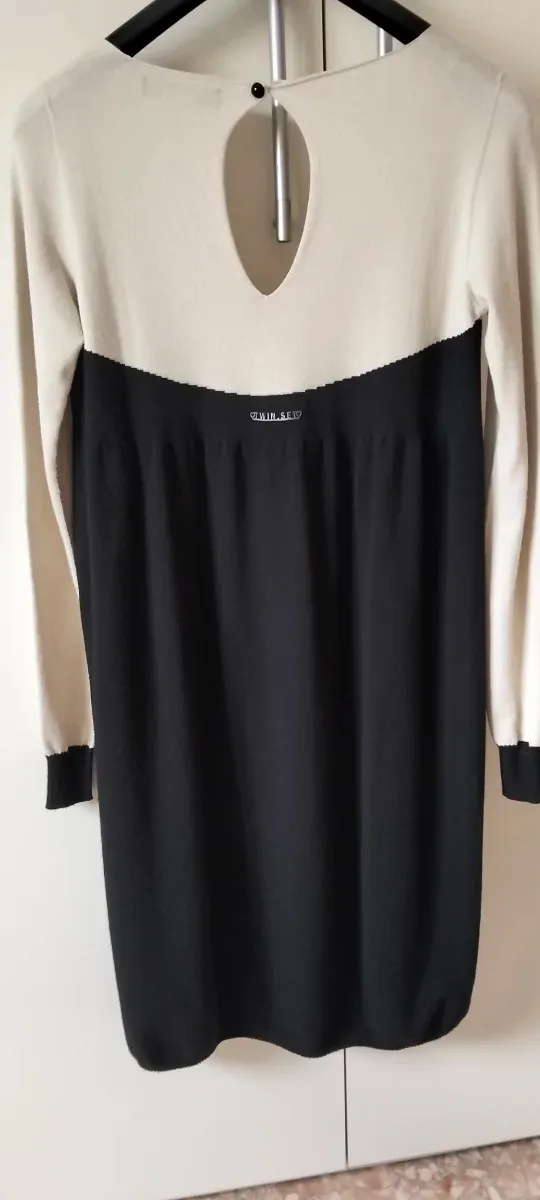 Abito Twin Set Beige/Nero Taglia M