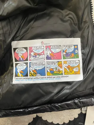 Moncler Gilet Nero Taglia M