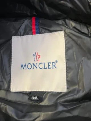Moncler Gilet Nero Taglia M