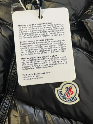 Moncler Gilet Nero Taglia M