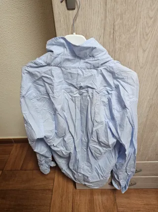 Camisa Scalpers Rayas Azul y Blanco