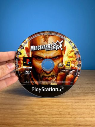 Mercenaries 2 PS2 - Solo Disco