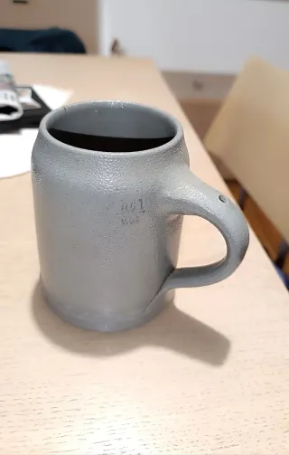 Boccale birra tedesco HB grigio Hofbräuhaus Münche