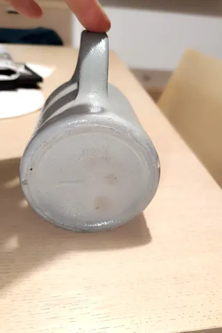 Boccale birra tedesco HB grigio Hofbräuhaus Münche