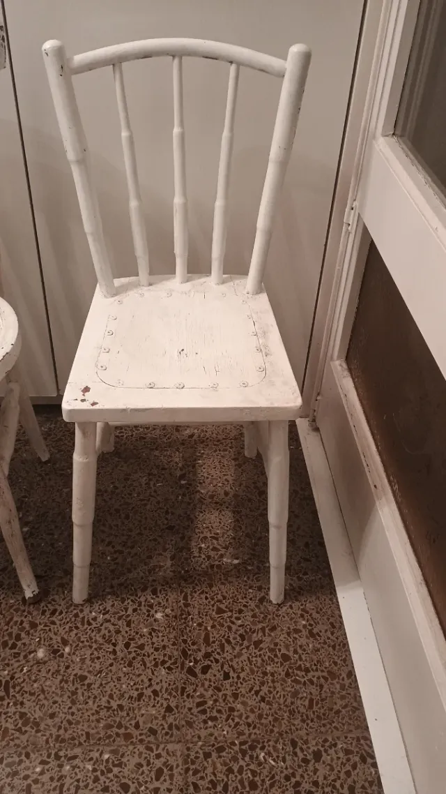 Conjunto 4 Sillas Madera