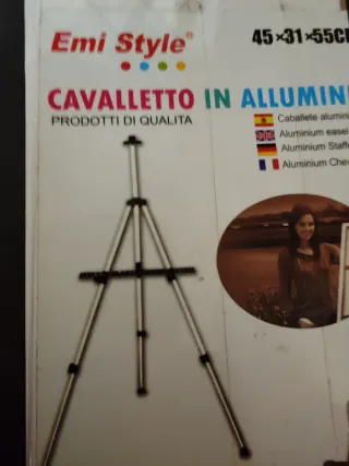 Cavalletto in alluminio Emi Style