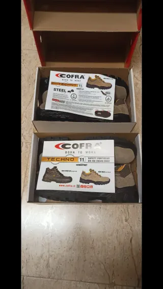 Zapatos de seguridad Cofra Techno 11 Talla 43