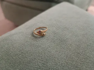 Anillo Oro 18k Serpiente