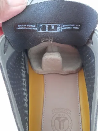 Zapatos Clarks Hombre Talla 41 .5 marron