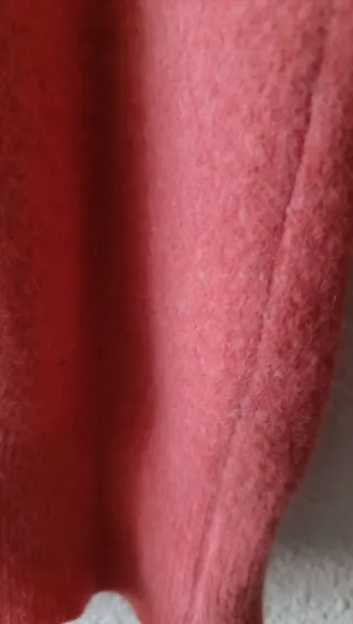 Jersey Zara cuello alto rosa salmón Talla S-XS