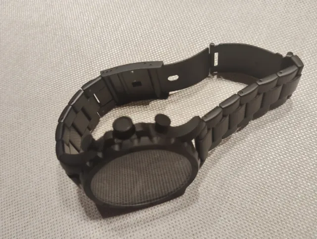 Reloj Fossil Negro y Plateado