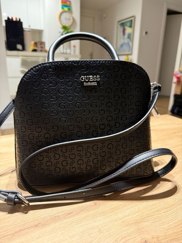 Bolso Guess Kamri Mini Negro