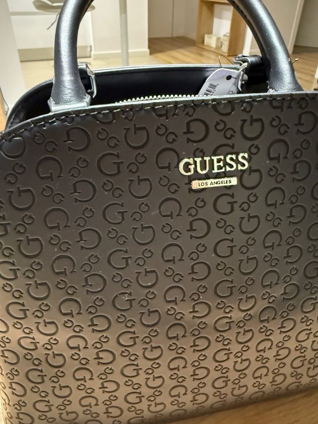 Bolso Guess Kamri Mini Negro
