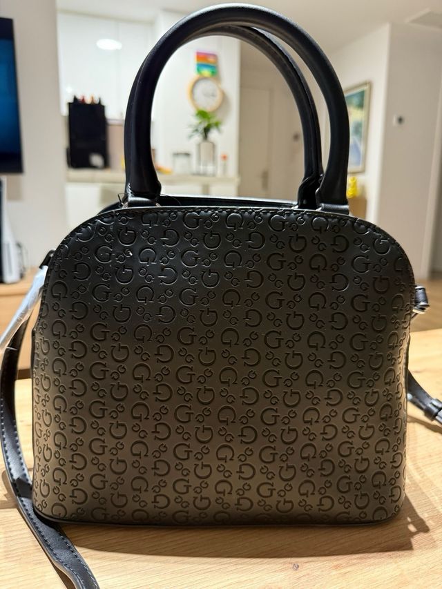 Bolso Guess Kamri Mini Negro
