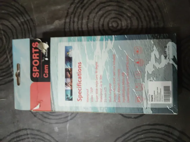 Cámara Deportiva HD 2 Waterproof 30M