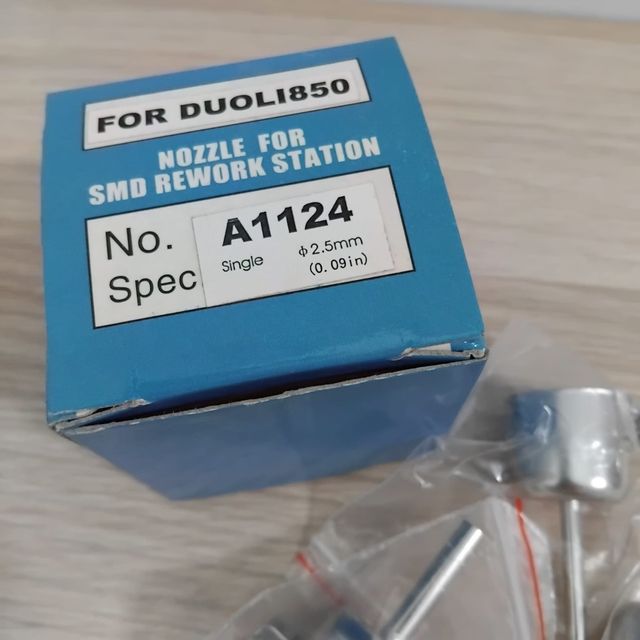 3 Boquillas Estación DUOLI 850 A1124