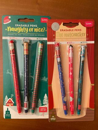 Penne Legami Natale 2025 e 2024 Edizione Limitata