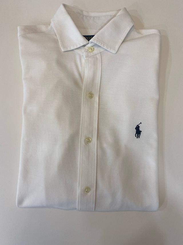 Camisa Polo Ralph Lauren Blanca