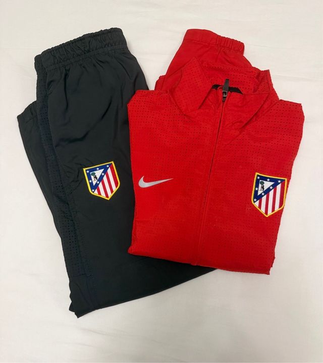 Chándal Atlético de Madrid Nike Rojo y Negro