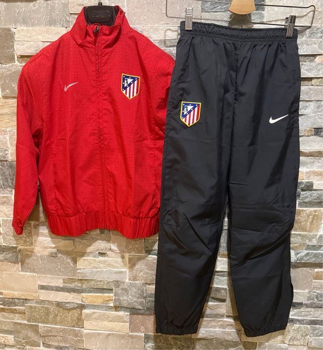 Chándal Atlético de Madrid Nike Rojo y Negro
