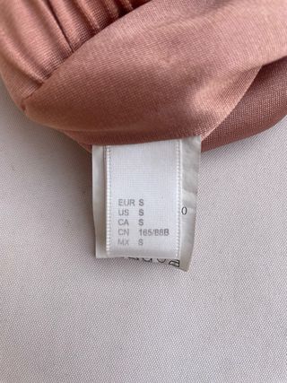 Tutina estiva rosa taglia S