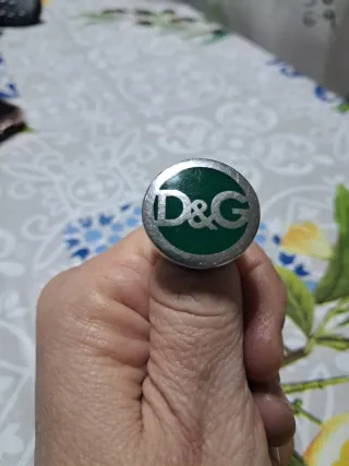 Anello D&G donna fondo verde