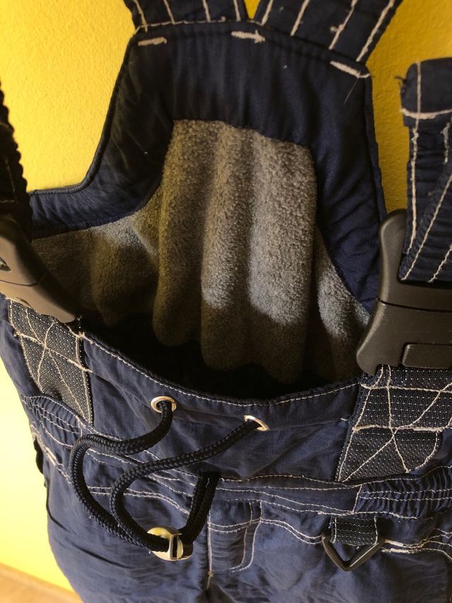 Tuta da neve Diadora uomo blu