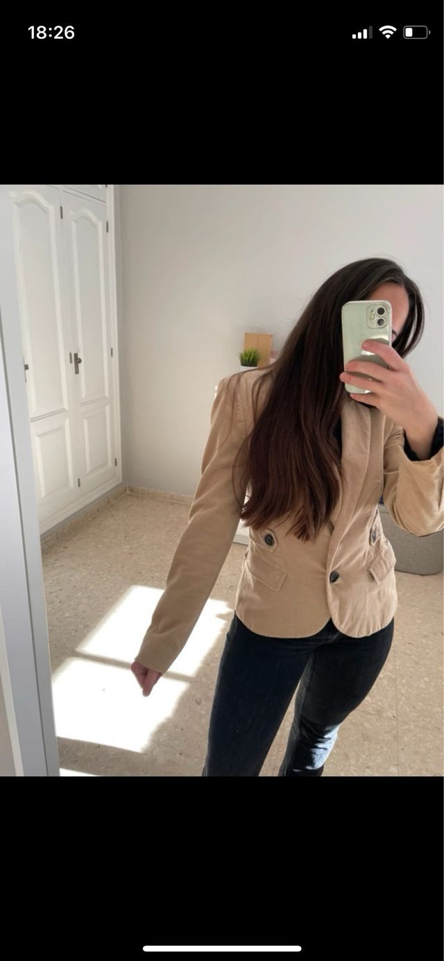 Blazquez Chaqueta Pana Beige