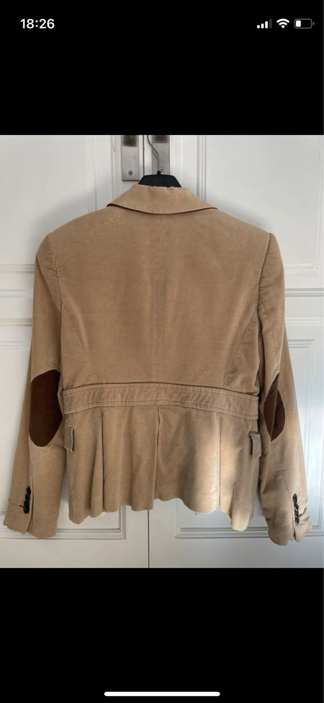 Blazquez Chaqueta Pana Beige