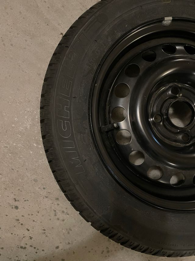 Cerchio ferro Opel 14 pneumatico Michelin NUOVI