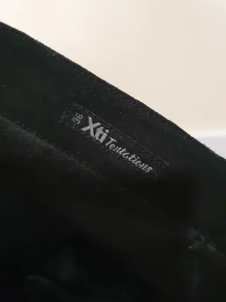 Botas altas negras mujer