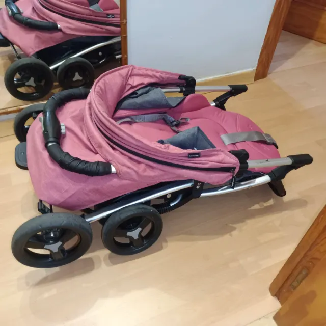 Carro de paseo rosa