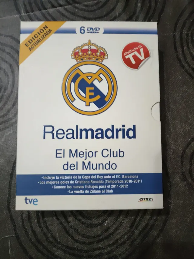DVD Real Madrid El Mejor Club del Mundo