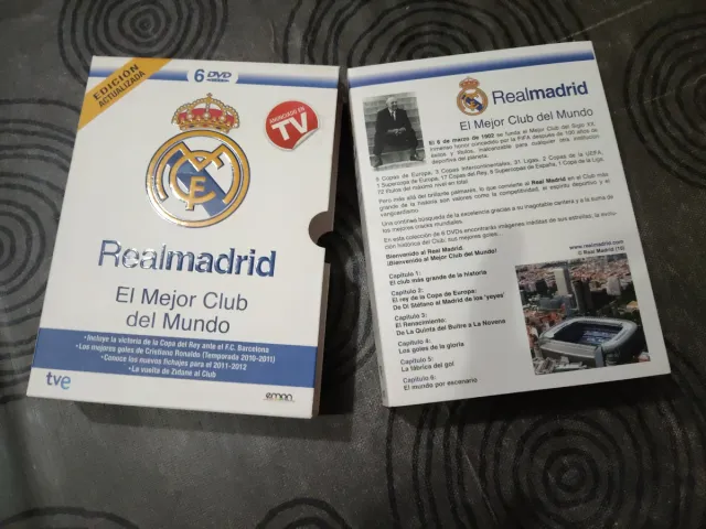 DVD Real Madrid El Mejor Club del Mundo
