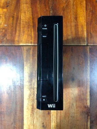Console Nintendo Wii Nera completa di cavi