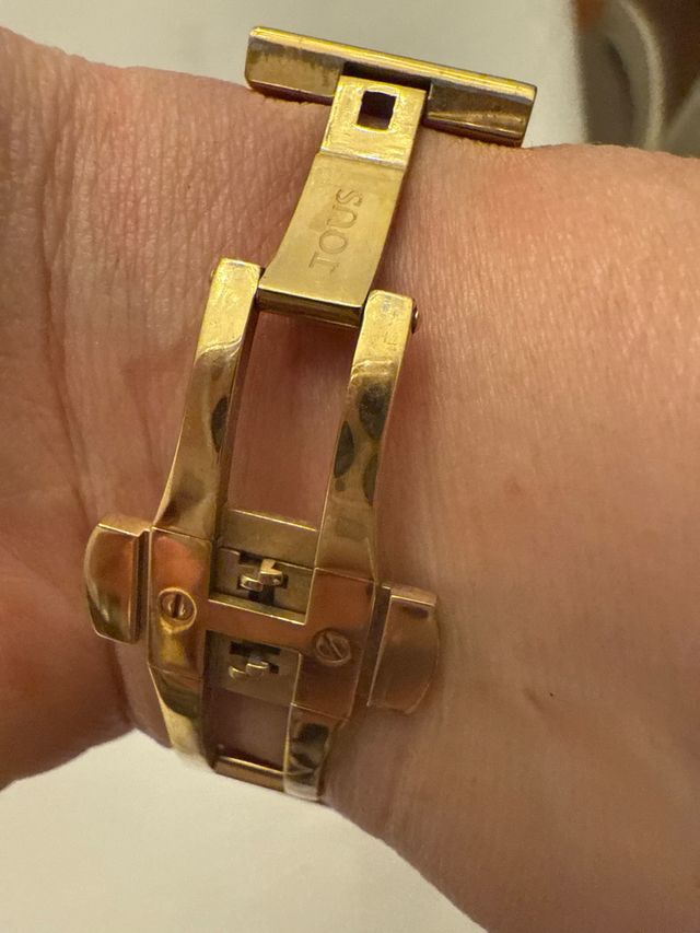 Reloj Tous Original Dorado Caja