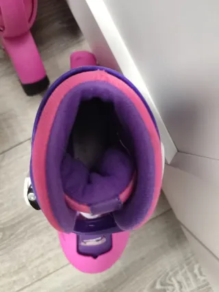 Patines en línea Oxelo rosas y morados