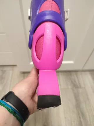 Patines en línea Oxelo rosas y morados